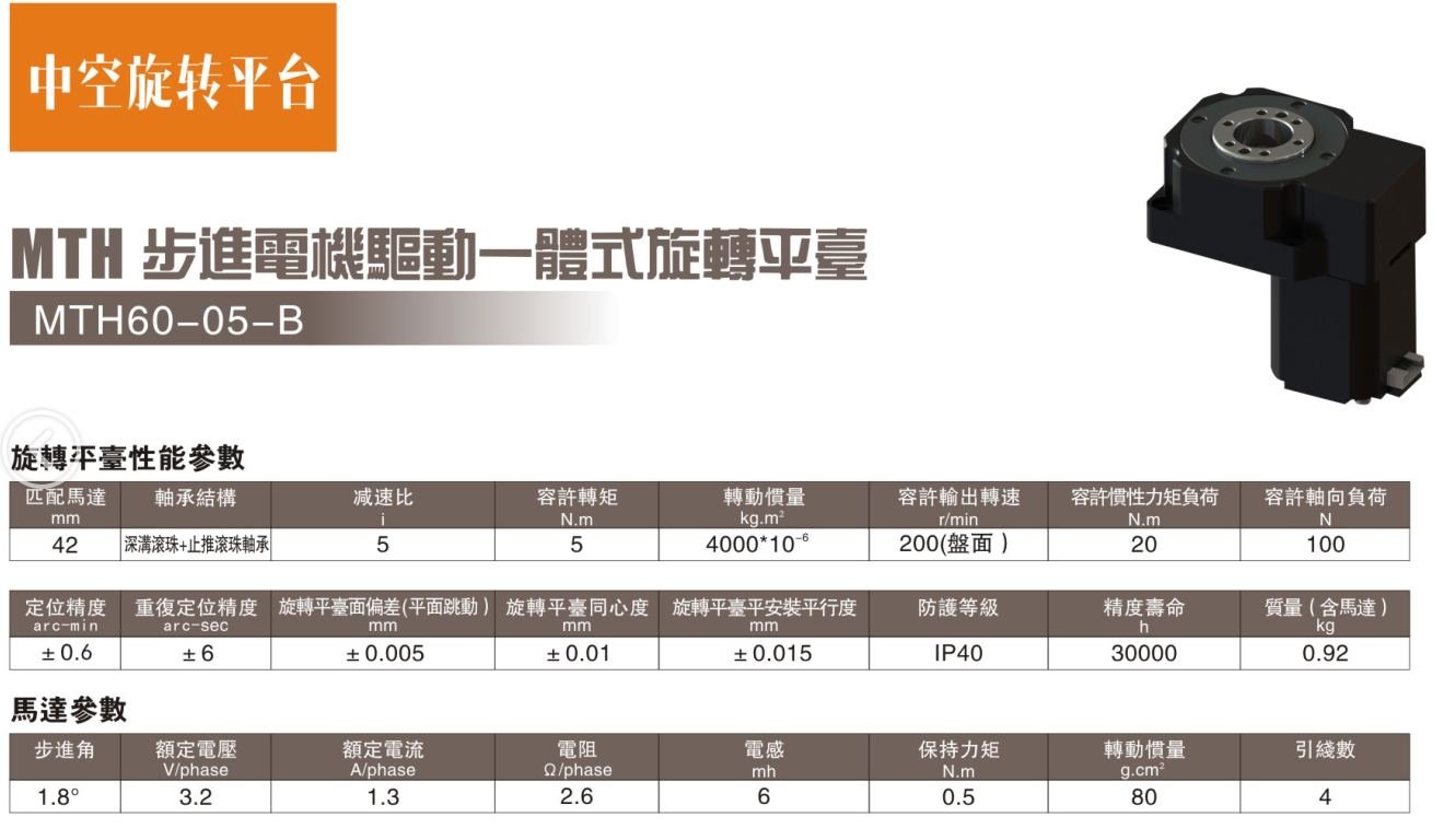 步進電機驅動一體式旋轉平臺MTH60-05-B參數.png